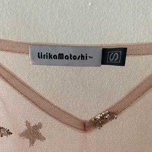 Lirika Matoshi- Star tulle dress size small